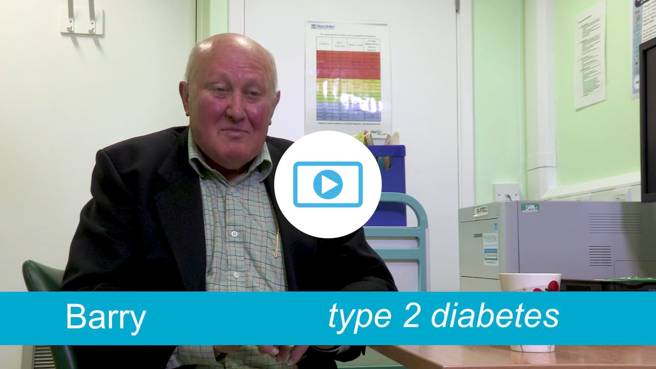 Image for Barry- type 2 diabetes, beats smoking